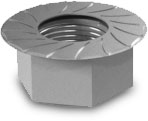 [1000043] K2 Hexagon flange nut M8
