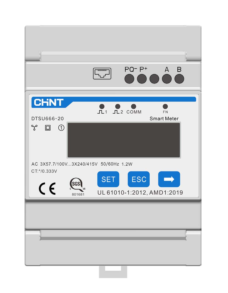 Sungrow DTSU666-20 3-Phasen-Zähler ohne CT