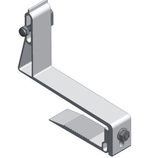 VDV Alu. Slimline-Dachhaken 35-59 verstellbarer Twist HK + Mutter