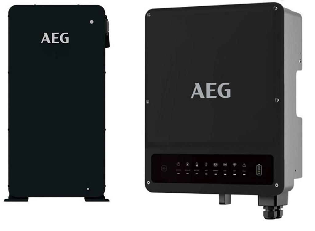 [201001] AEG SET Wechselrichter AS-ICH02-10000-2/HV + AEG AS-BBH1-10000/HV V2