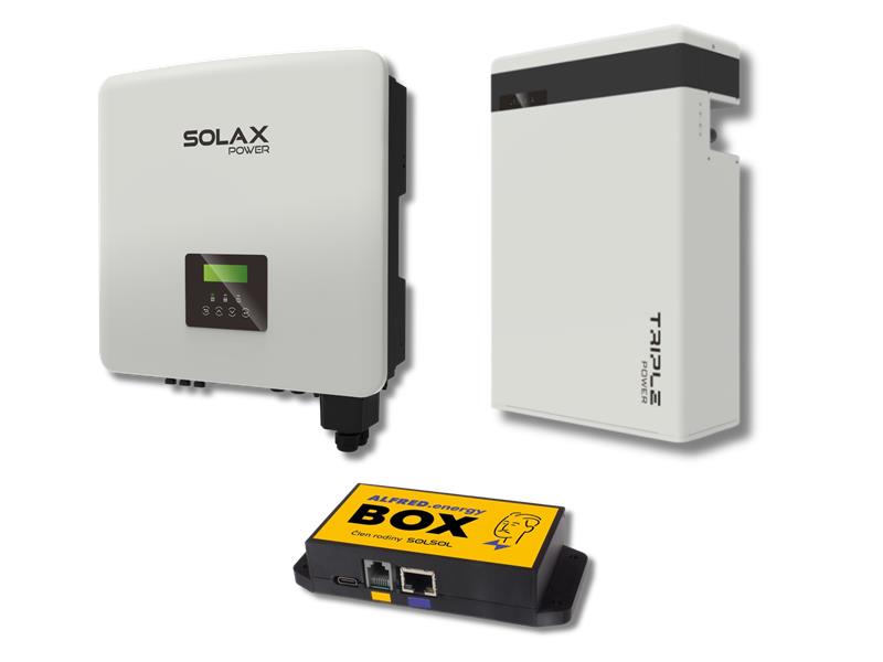 SOLAX SET G4, 11,6 kWh mit Alfred BOX