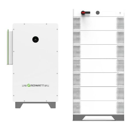 Growatt SET WIT 50K-HU, 100.3kWh Batterie