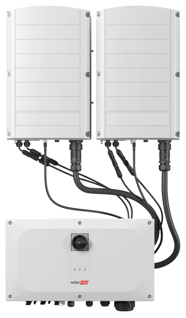 SolarEdge SET SE66.6K-RW00IBNM4 + 2x SESUK-RW00INNN4